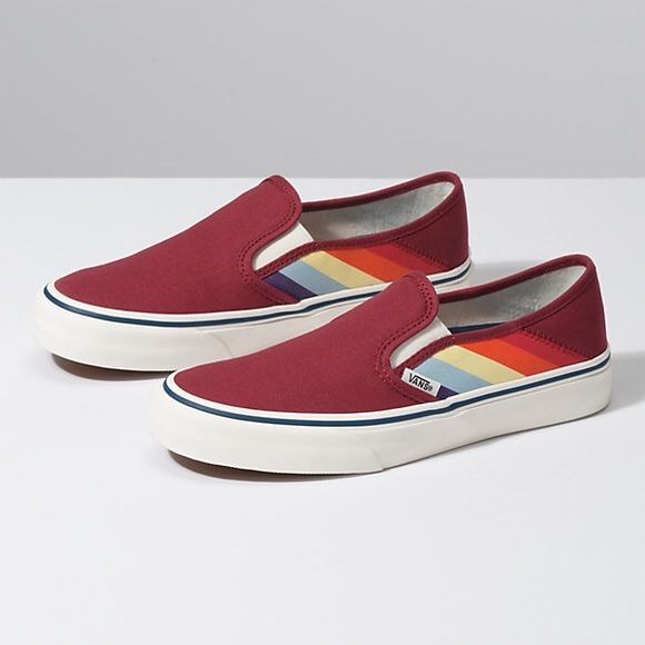 Vans Shoes - sf biking red7.5